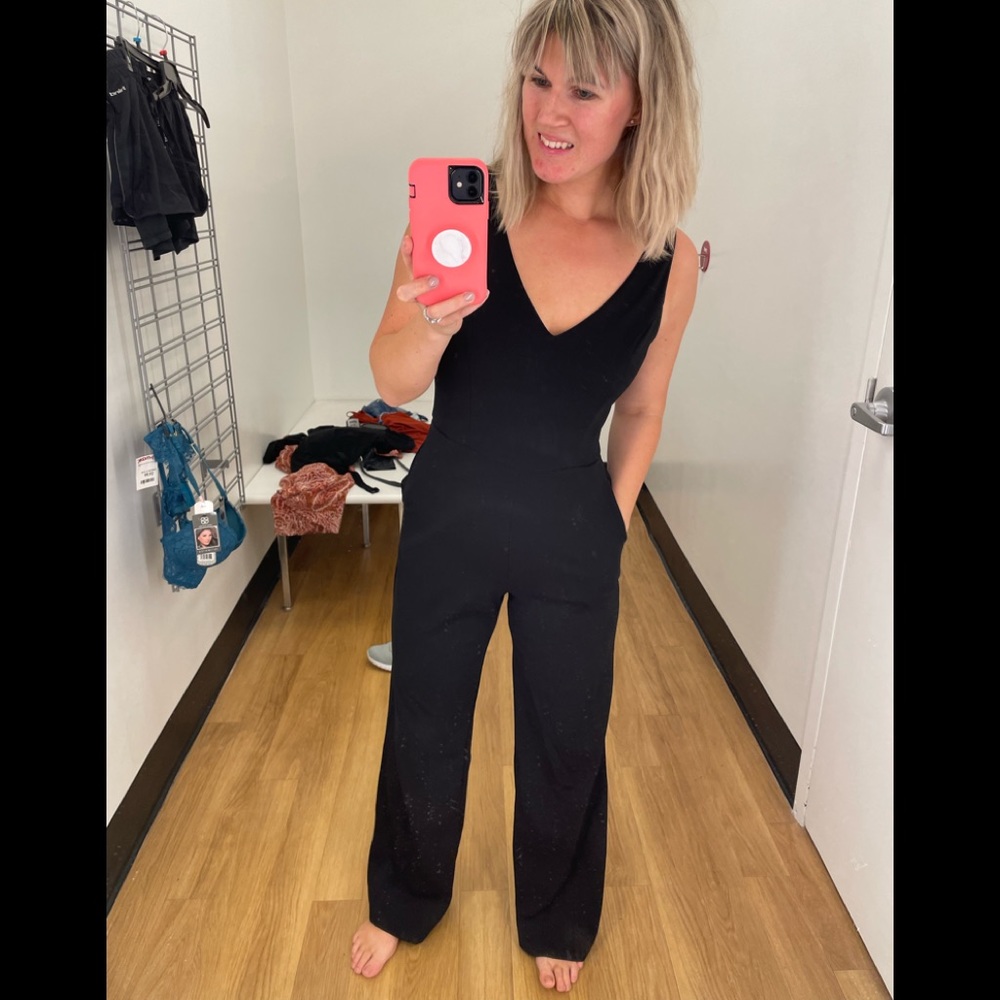 Black jumpsuit
